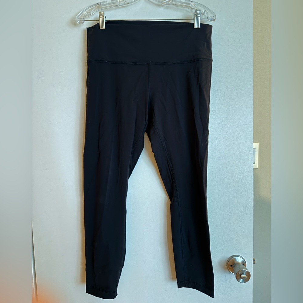 Lululemon Wunder Under Black Leggings Size 12